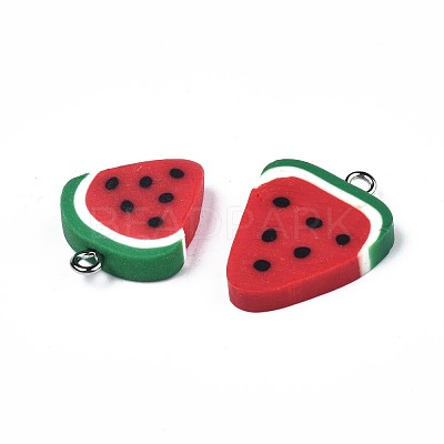 Polymer Clay Pendants CLAY-Q186-03-1