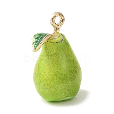 Alloy Enamel Pendants AL-CBA24A7-01G-06-1