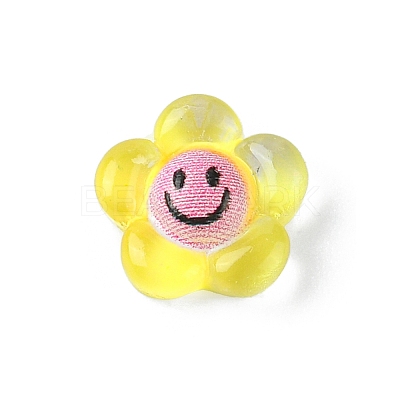 Translucent Resin Cabochons RESI-E039-01-1
