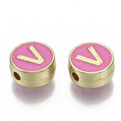 Alloy Enamel Beads LS-ENAM-S122-028V-NR-1