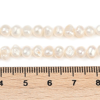 Natural Cultured Freshwater Pearl Beads Strands PEAR-P064-19D-08E-1