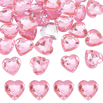 Acrylic Rhinestone Cabochons GACR-GA0001-03-1