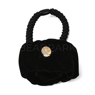 Polyester Elastic Hair Accessories AJEW-Z049-05C-1