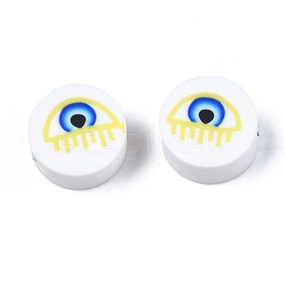 Handmade Polymer Clay Beads CLAY-N007-004-10-1
