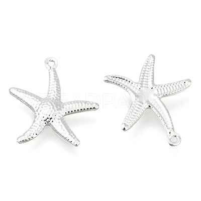 Starfish Brass Pendants X-KK-L134-11S-1