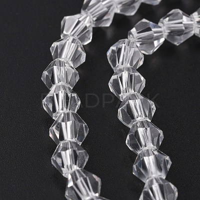 Imitation Austrian Crystal 5301 Bicone Beads GLAA-S026-6mm-07-1