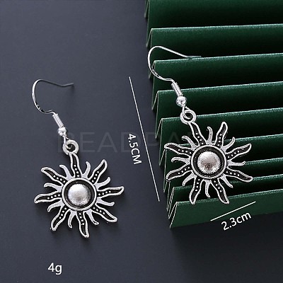 Brass & Alloy Dangle Earrings FS-WG95800-02-1