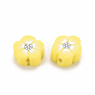 Handmade Polymer Clay Beads X-CLAY-N011-007B-1