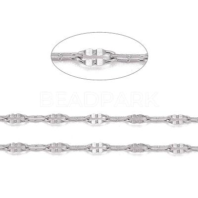 Tarnish Resistant 304 Stainless Steel Cable Chains CHS-K001-87-1