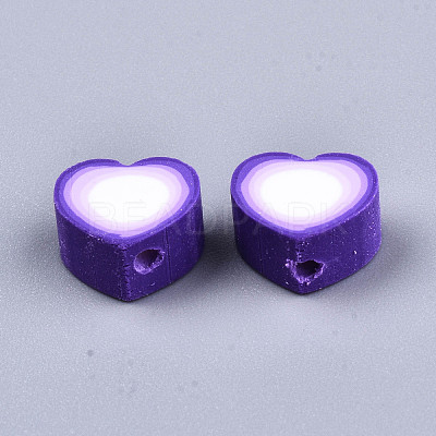 Handmade Polymer Clay Beads CLAY-T016-67-1