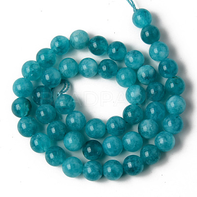Natural Quartz Beads Strands G-T129-03-8mm-1