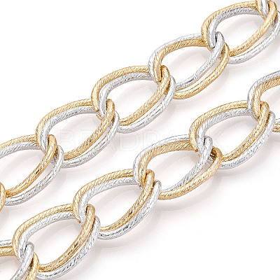 Aluminium Double Curb Chains CHA-N004-12PG-1
