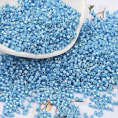Baking Paint Glass Seed Beads X-SEED-S042-15B-28-1