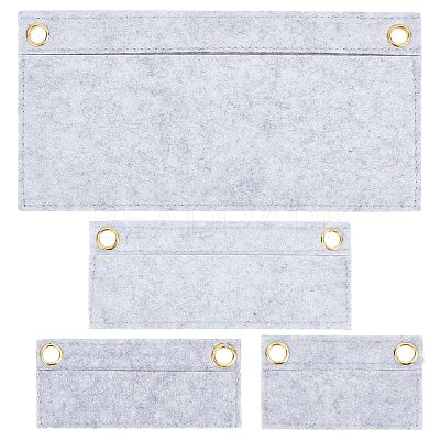 4Pcs 4 Style Wool Felt Purse Organizer Insert DIY-CN0002-11-1