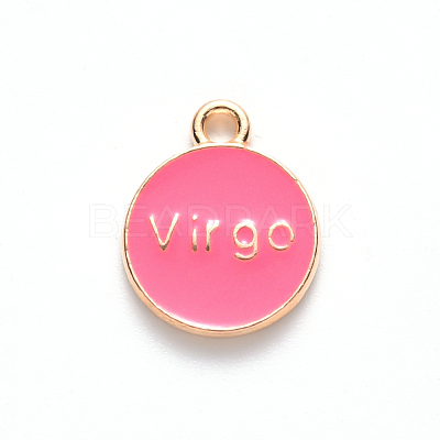 Alloy Enamel Pendants ENAM-S124-01A-03B-1