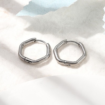 201 Stainless Steel Hoop Earrings EJEW-Z137-02P-04-1