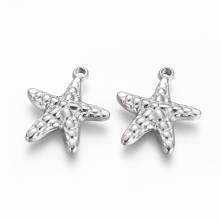 Tarnish Resistant 304 Stainless Steel Pendants STAS-I105-31P-1