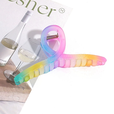 Plastic Claw Hair Clips PW-WG85863-01-1