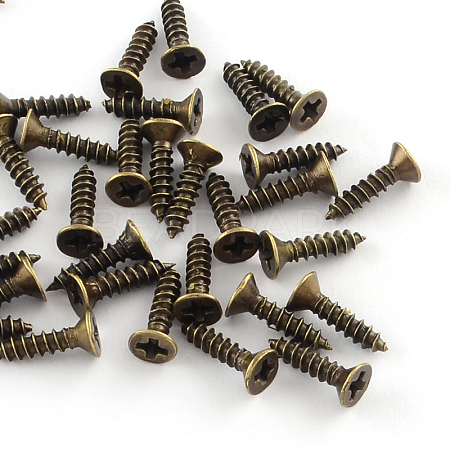 Iron Screws Findings X-IFIN-R203-32AB-1