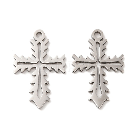 Non-Tarnish 316L Surgical Stainless Steel Pendants STAS-F297-04P-1