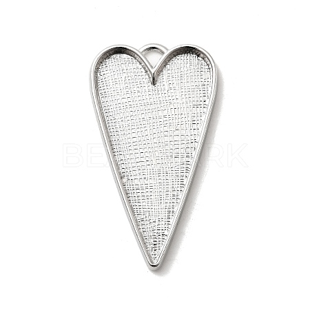 Tibetan Style Alloy Big Pendant Cabochon Settings LS-TIBEP-LF11251Y-P-NR-1
