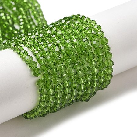 Transparent Glass Beads EGLA-A035-T4mm-D11-1