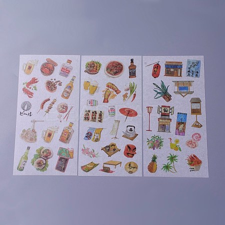 Scrapbook Stickers DIY-P003-F02-1