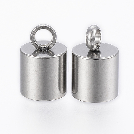 Tarnish Resistant 201 Stainless Steel Cord Ends STAS-H410-20P-D-1