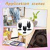 12Pcs 3 Colors PP Plastic Glue Dispensing Bottles AJEW-GO0001-27-7