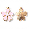Alloy Enamel Pendants ENAM-R058-01C-2