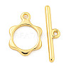 Brass Toggle Clasps KK-A223-07G-2