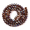 Electroplate Glass Beads Strands EGLA-A044-T6mm-B02-3