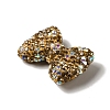Polymer Clay Rhinestone Beads RGLA-D050-03E-3
