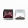 Pointed Back Glass Rhinestone Cabochons RGLA-T027-8x8mm-18-2