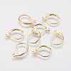 304 Stainless Steel Leverback Earring Findings X-STAS-F141-03G-1