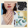 52Pcs 26 Styles Alloy Crystal Rhinestone Cabochons MRMJ-OC0004-01-6