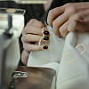 100Pcs Stainless Steel U Shaped Cloth Locating Needle for Sewing Quilting Crafts and Embroidery DIY-SP0007-55G-5