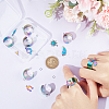 DIY Charm Cuff Ring Making Kit STAS-UN0051-37-4