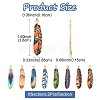 16Pcs 8 Styles Alloy Enamel Pendants FIND-FS0002-69-4
