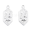 Non-Tarnish 201 Stainless Steel Pendants STAS-N098-254P-3