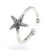 Adjustable Alloy Cuff Finger Rings X-RJEW-S038-039-1