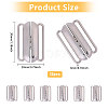 12Pcs Alloy Bikini Clips FIND-CA0009-77A-2