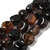 Natural Agate Beads Strands G-H295-D01-10-2