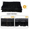 12 Yards Polyester Lace Ribbon OCOR-NB0002-84C-2