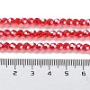 Electroplate Glass Bead Strands EGLA-R015-4mm-23-5