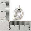 Non-Tarnish 304 Stainless Steel Pendants STAS-C102-15P-Q-3