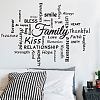 Translucent PVC Self Adhesive Wall Stickers STIC-WH0015-011-3