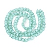 Opaque Glass Beads Strands GLAA-N073-01C-2