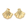 Brass Clear Cubic Zirconia Stud Earrings LS-EJEW-Q017-05B-G-4