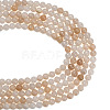 Natural Pink Aventurine Beads Strands G-C280-B05-8mm-5
